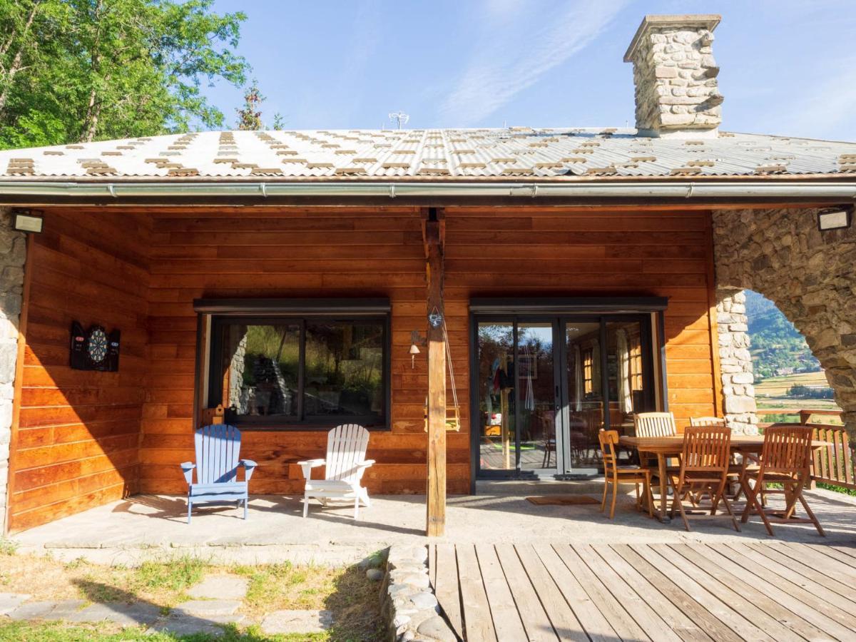 Le Mont Milo, navette privative, sauna, balnéo, vue, sdj Briançon Esterno foto