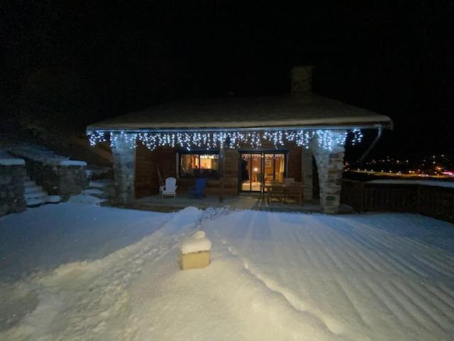 Le Mont Milo, navette privative, sauna, balnéo, vue, sdj Briançon Esterno foto