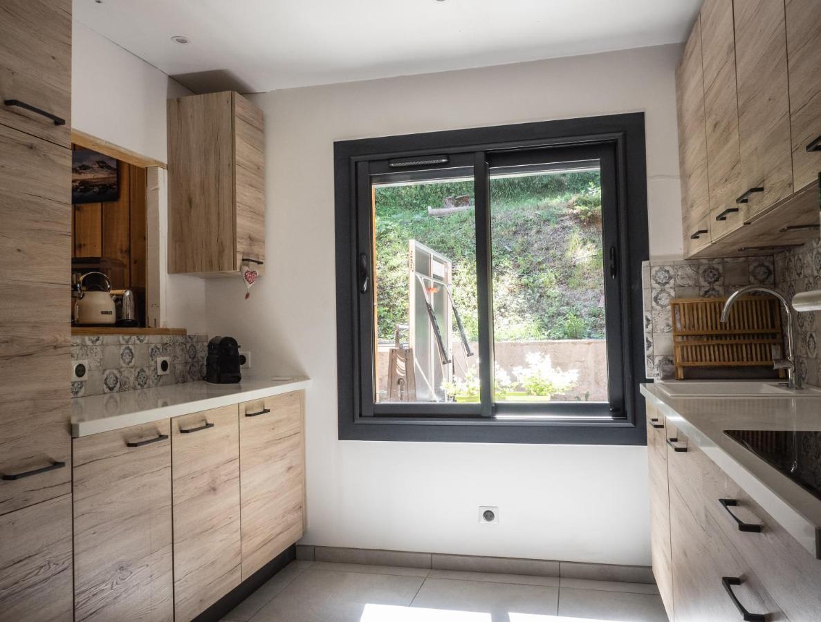 Le Mont Milo, navette privative, sauna, balnéo, vue, sdj Briançon Esterno foto